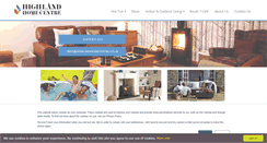 Desktop Screenshot of highlandhomecentre.com